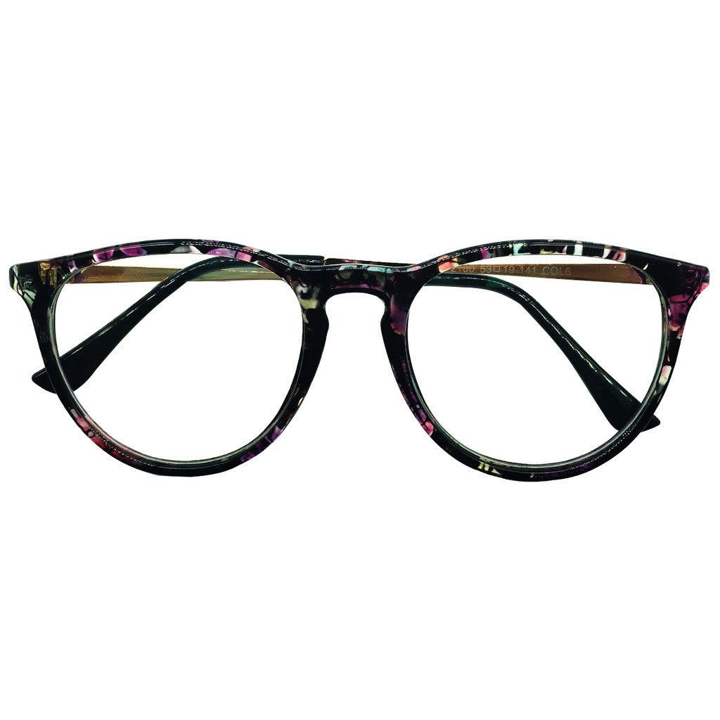 Brandon Oversize Photochromic Brown Distance Glasses — view 8