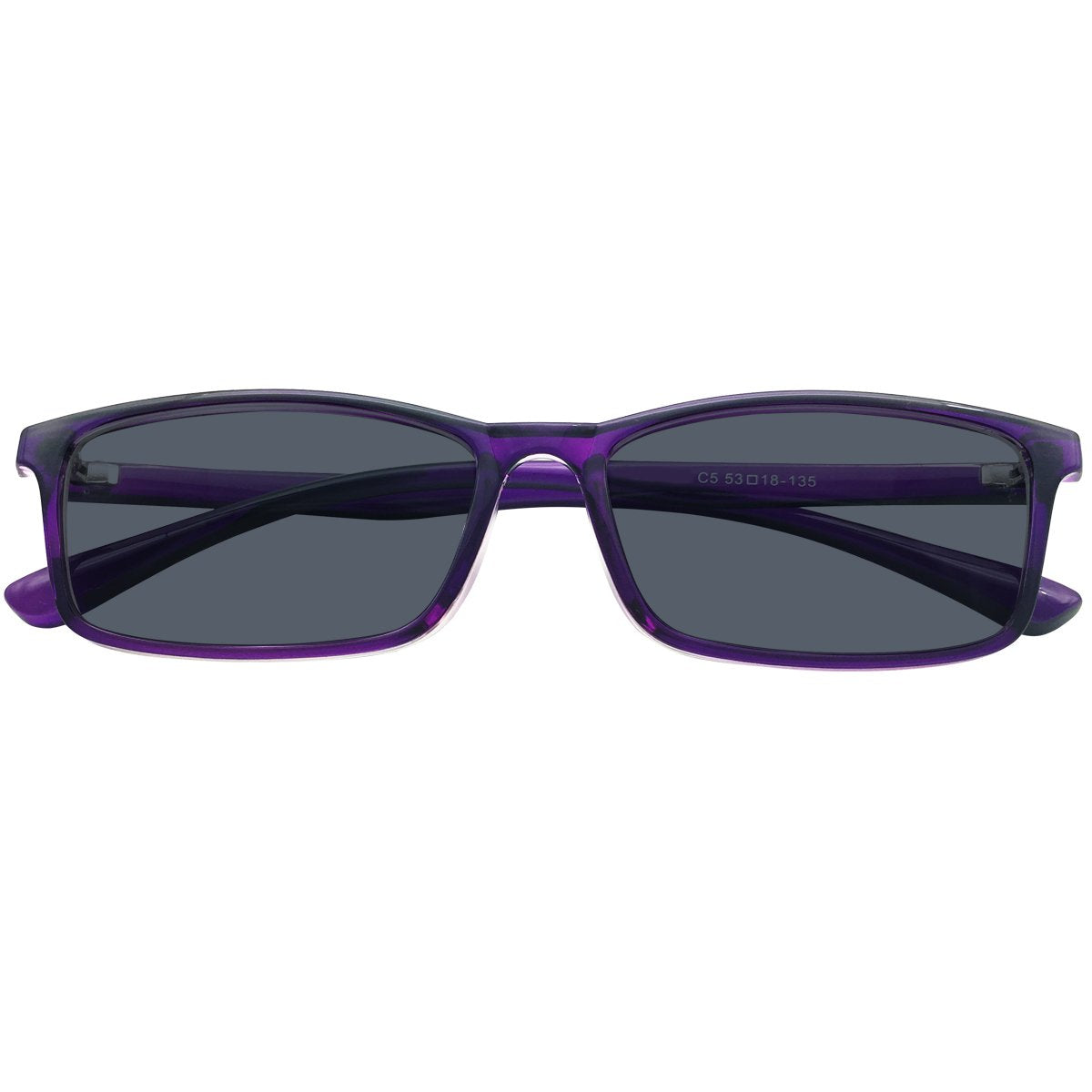 The Richmond Tinted Grey Reading Glasses — view 2