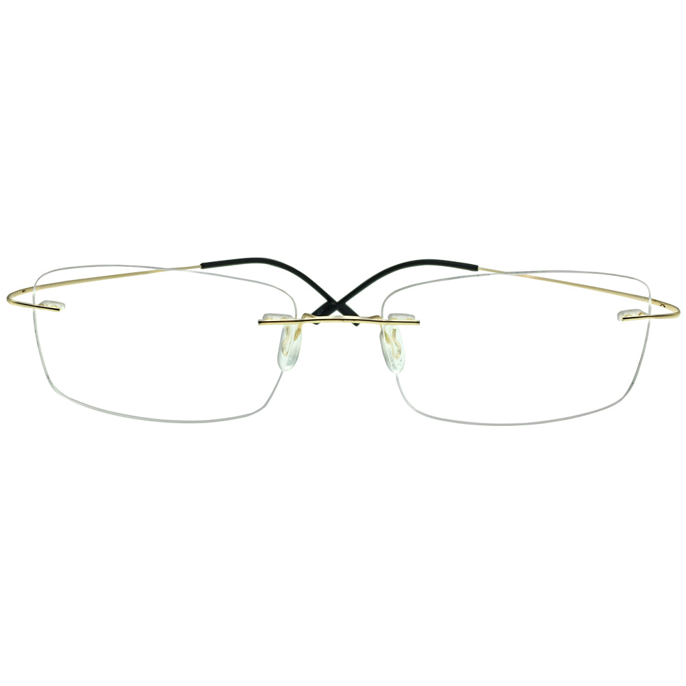 Peterborough Photochromic Grey Rimless Readers — view 5