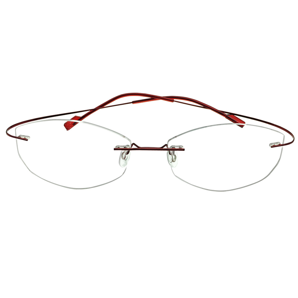 Belfast Rimless Photochromic Reading Glasses — view 5