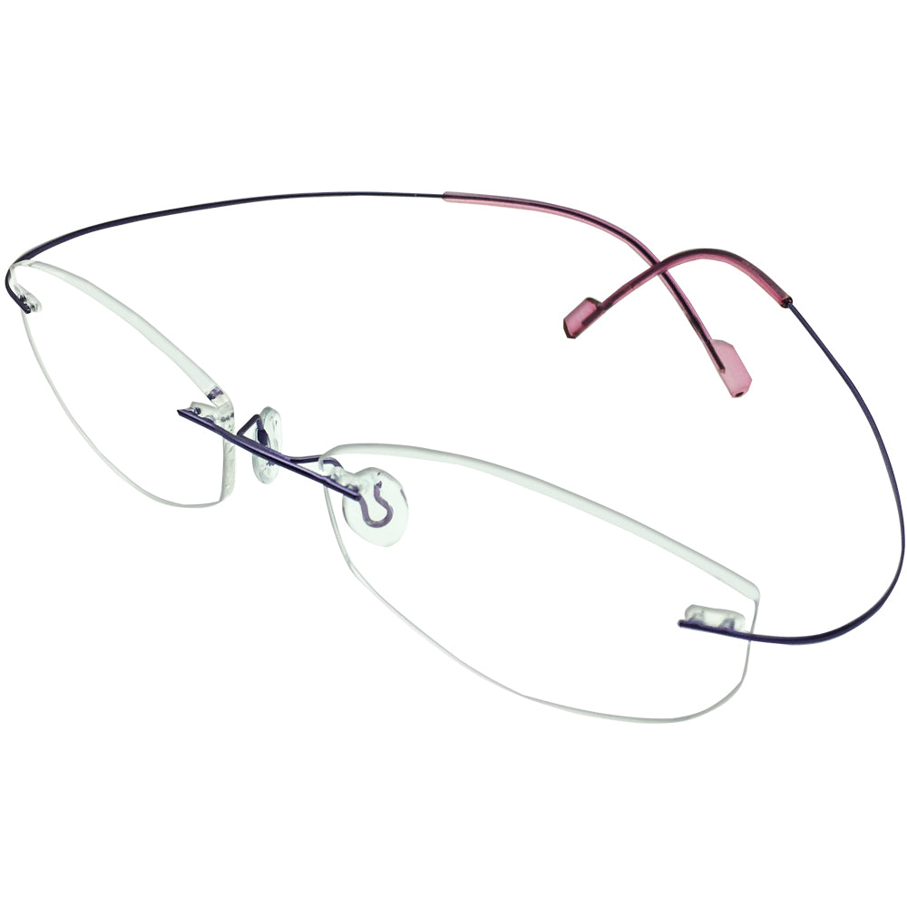 Belfast Rimless Photochromic Reading Glasses — view 2