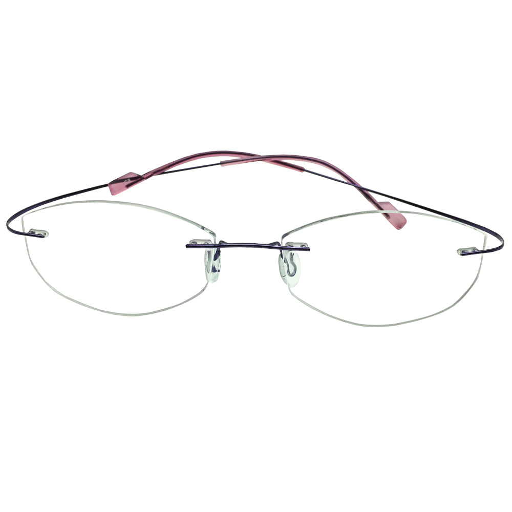Belfast Rimless Computer Distance Glasses — view 2