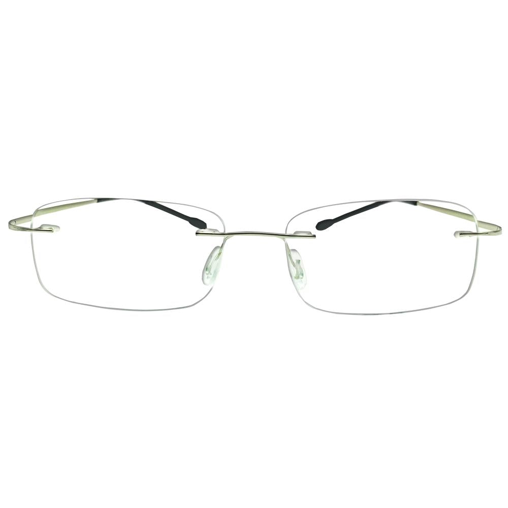 Swansea Rimless Photochromic Distance Glasses — view 4