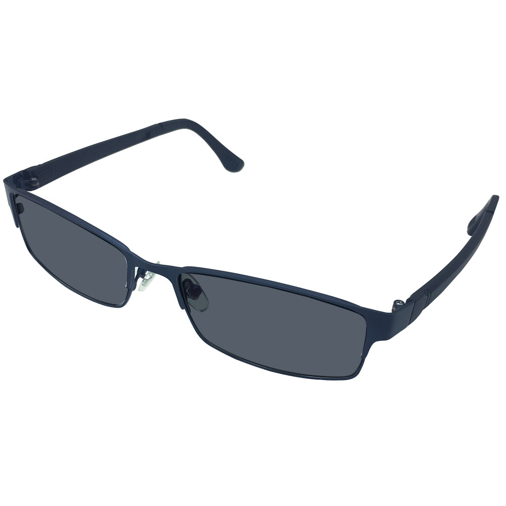 The Southport Tinted Grey Distance Glasses — view 4
