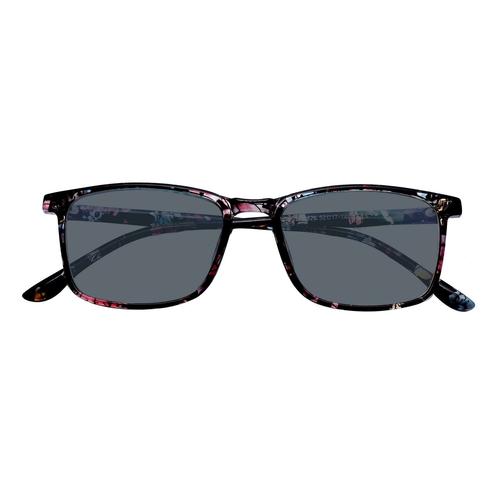 Wrexham Tinted Grey Reading Glasses — view 5